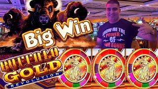 NEW Buffalo Gold Revolution Max Bet Bonus & Big Win | Rising Fortunes Sot Machine Bonus & Big Win