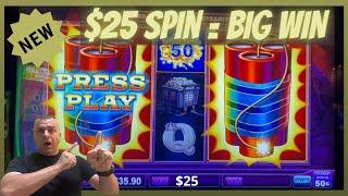⋆ Slots ⋆$25 High Limit Eureka Blast Jackpot!⋆ Slots ⋆ Lock It Link Slot