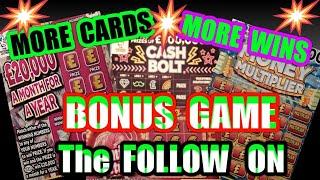 ••BONUS•.PART--2.•.Follow on Scratchcard Game•With EXTRA SCRATCHCARDS & WINNERS•Wow!.mmmmmmMM•