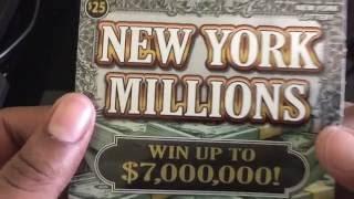 New York Millions Scratch off