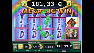 The Wizard of Oz Slot - 4 Wilds - Mega Big Win (491x Bet)