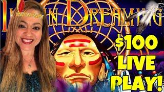 •VIEWER REQUEST VIDEO• ON ARISTOCRAT INDIAN DREAMING $100 LIVE PLAY!