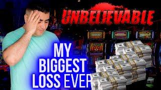 ⋆ Slots ⋆My BIGGEST LOSS Ever In Casino  ! ⋆ Slots ⋆$37,000.00 Live Premiere Stream