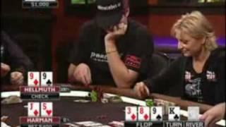 View On Poker - Phil Hellmuth Wins A Nice Pot Against Jennifer Harman On Poker After Dark!