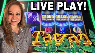 •LIVE PLAY AND FREE GAMES ON TARZAN GRAND!•