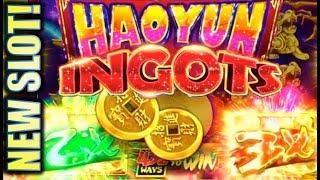 •NEW SLOT!• HAO YUN INGOTS (AINSWORTH) W/ PENN & TELLER Slot Machine Bonus