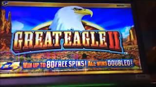 Introduction ~~ GREAT EAGLE II Video Slot ~~ San Manuel Casino