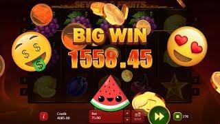 Juegos de Casino Gratis - Tragamonedas de Frutas Sevens N Fruits