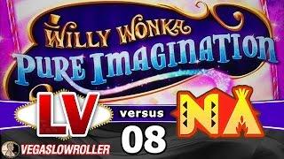 Las Vegas vs Native American Casinos Episode 8: Willy Wonka Pure Imagination Slot Machine