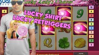 BIG WIN!!!!! Lucky ladys Charm from LIVE STREAM (Casino Games)