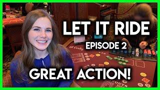 $1200 Let It Ride Session! Max Bets! Great Action!!
