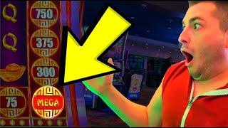I LAND The MEGA COIN On CASH FALLS Slot Machine!