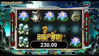 Dragon Orb Online Slot from Realtime Gaming - Wild Re-Spin Feature!