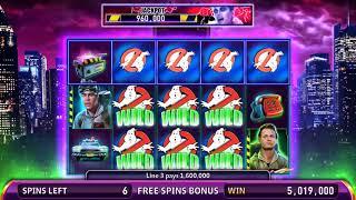 GHOSTBUSTERS: BACK IN BUSINESS Video Slot Casino Game with a GOZER THE GOZERIAN FREE SPIN BONUS