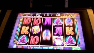 Magically Wild slot machine bonus win at Sugar House Casino