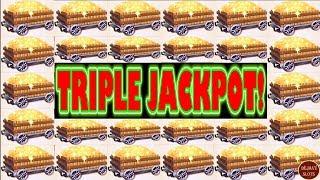 TRIPLE JACKPOTS! I GOT THE TOP SYMBOL ON $20 BET HIGH LIMIT SLOTS •️ Deja Vu Slots