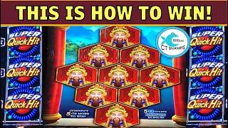 MOST UNDERRATED GAME EVER! HEXOGEMS SLOT MACHINE! WILD, WILD NUGGET, QUICK HITS BUNNIES ON FREE PLAY