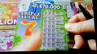 Wow.!its a  Bonus.....more Scratchcard.  Winners,..and Lotto..(LIKES..for another video..see below)