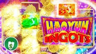 • Haoyun Ingots slot machine, 2 sessions