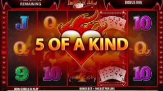 Hand of the Devil slots - 119 win!