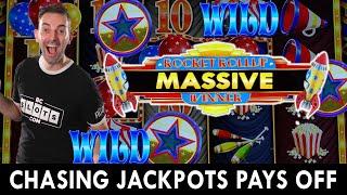 ⋆ Slots ⋆ 45 Minutes of CHASING JACKPOTS and it PAYS OFF HUGE! #ad