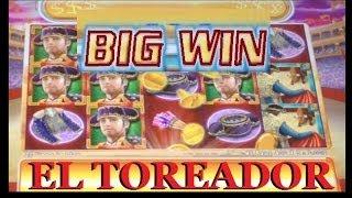 Big Win Slot Bonus - El Toreador Slot Machine Bonus! ~WMS (El Toreador)