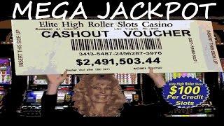MEGA Jackpot $2.4 Million! $100 Slot Bonus Win! High Stakes Vegas Casino Video Slots Handpay RNG IGT