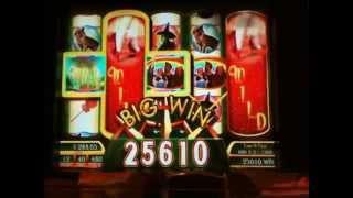 SUPER BIG WIN!  RUBY SLIPPERS Slot Machine (Max Bet!)