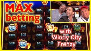 •Max Betting on QUICK HITS with my Boys, WCF! • • Brian Christopher Slots