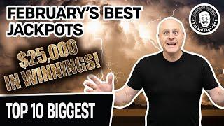 • TOP 10 JACKPOTS in February: • Lightning Link Slots + 9 More!