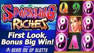Sparkling Riches Slot - Free Spins, Big Win in New SIX-Reel Konami game