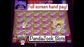 HANDPAY•️I can’t believe it•️2 weeks in a row on the same Double Happiness Panda slot machine•️