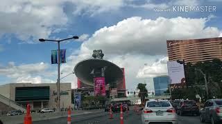Driving Las Vegas Strip During Lockdown