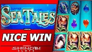 Sea Tales Slot - Nice Win, Free Spins Bonus and 5-of-a-Kind Upgrade Feature