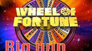 Wheel Of Fortune Slot Machine Bonuses-BIG WIN!