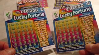 WINNERS..Scratchcard game..Full of 500's..and other cards...Lucky Fortunes etc