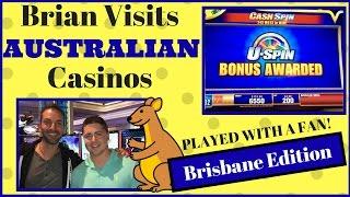 Brian visits AUSTRALIAN Casino • FAN PLAY in BRISBANE Edition • Slot Machine Pokies at The Treasury