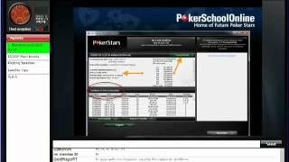 PokerSchoolOnline Live Training Video: "SCOOP Warm Up " (02/05/20120 TheLangolier