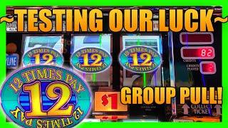 12X PAY CLASSIC SLOT MACHINE GROUP PULL ⋆ Slots ⋆ CAN WE JACKPOT! ⋆ Slots ⋆ NEW YORK NEW YORK LAS VE