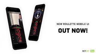 NetEnt Live - Mobile Roulette UI