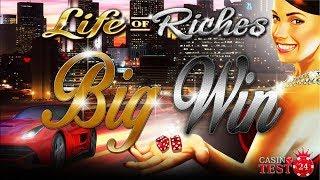 BIG WIN on Life of Riches - Microgaming Slot - 1,50€ BET!