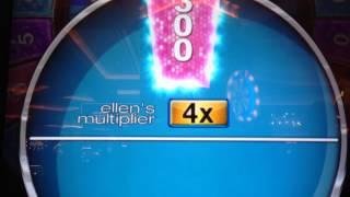 Ellen's Wheel Of Riches Bonus#1 @ 75 Cent Bet