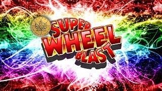 Big Win on Super Wheel Blast - 2 big win free spins bonuses - Slot Machine Bonus