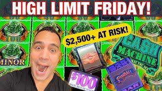 ★ Slots ★HIGH LIMIT FRIDAY FAVORITES!! | $100 Wheel of Fortune! | MIGHTY CASH $10-$25 BETS!  ★ Slots