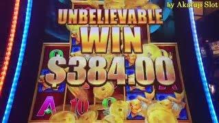 BIG WIN•NEW FIVE  DRAGONS  GRAND Slot Bet $4, Lightning Link $5, BIRDS OF PAY Slot Bet $4 SanManuel
