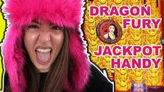 $3 Bet Triggers Huge Slot Machine Jackpot Handpay on Dragon Fury | Red Rock Las Vegas