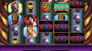 GODS OF GREECE Video Slot Game with a MEDUSA WILDS FREE SPIN BONUS