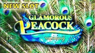 NEW! Glamorous Peacock Slot Win - Slot Machine Bonus