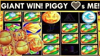 I WAS SHOCKED THIS PAID SO MUCH! RAKIN' BACON SLOT MACHINE BIG WIN BONUS! GOOD PIGGY! ⋆ Slots ⋆