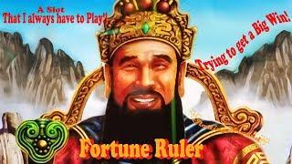 Trying to get another Amazing win on Fortune Ruler Slot machine !